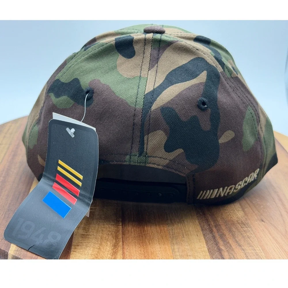 NASCAR Chicago Street‎ Race Weekend Camo Snapback Hat Green Camouflage 0848